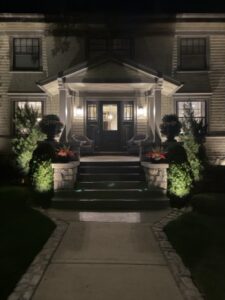 landscape lighting to improve curb appeal