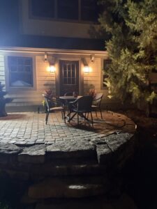 landscape patio lighting
